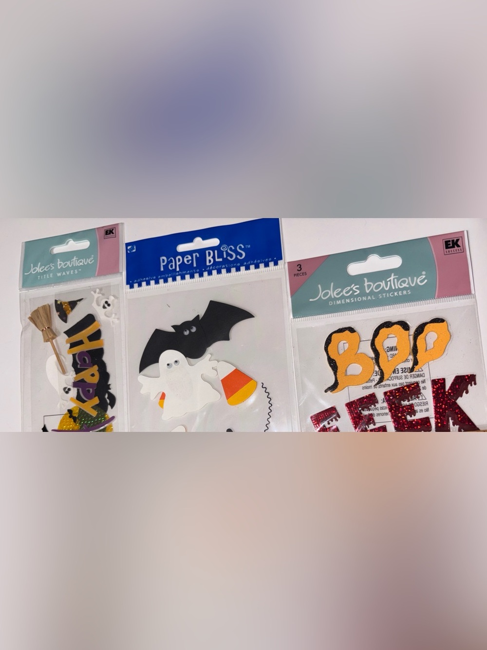 JOLEE’S Boutique Halloween Stickers JOLEE’S Scary Noises Pumpkins
